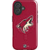 NHL Arizona Coyotes Solid Background iPhone 16 Plus Magsafe Impact Case